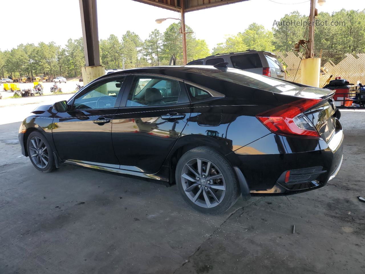 2020 Honda Civic Exl Black vin: 19XFC1F71LE017624