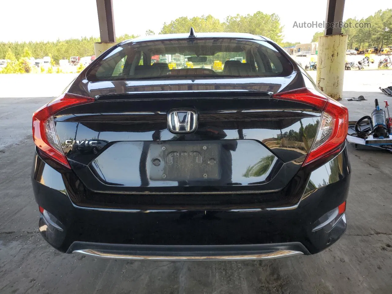 2020 Honda Civic Exl Black vin: 19XFC1F71LE017624