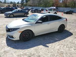 2019 Honda Civic Exl White vin: 19XFC1F73KE001844