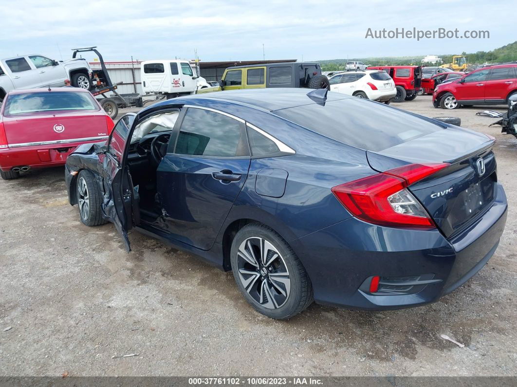 2017 Honda Civic Sedan Ex-l Black vin: 19XFC1F74HE008407