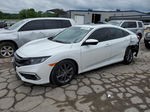 2020 Honda Civic Exl White vin: 19XFC1F74LE202217