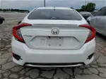 2020 Honda Civic Exl White vin: 19XFC1F74LE202217