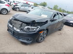 2017 Honda Civic Sedan Ex-l Blue vin: 19XFC1F75HE010277