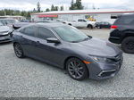 2019 Honda Civic Ex-l Gray vin: 19XFC1F75KE013509