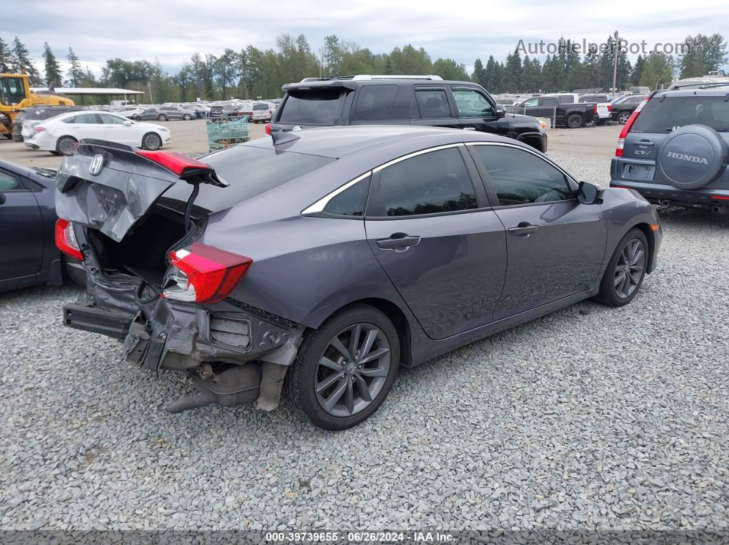 2019 Honda Civic Ex-l Gray vin: 19XFC1F75KE013509