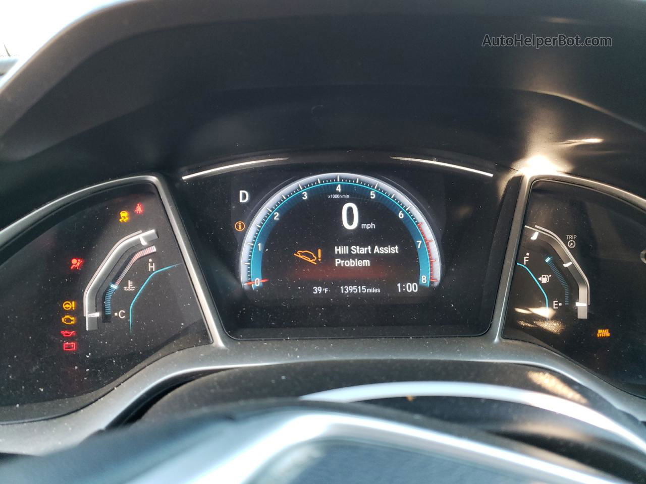 2016 Honda Civic Exl Черный vin: 19XFC1F76GE000436