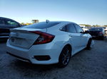 2019 Honda Civic Exl White vin: 19XFC1F76KE011655