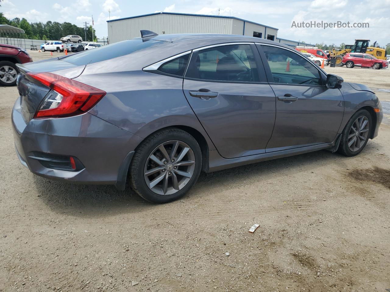 2020 Honda Civic Exl Gray vin: 19XFC1F76LE007977