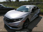 2020 Honda Civic Ex-l  Silver vin: 19XFC1F77LE011990