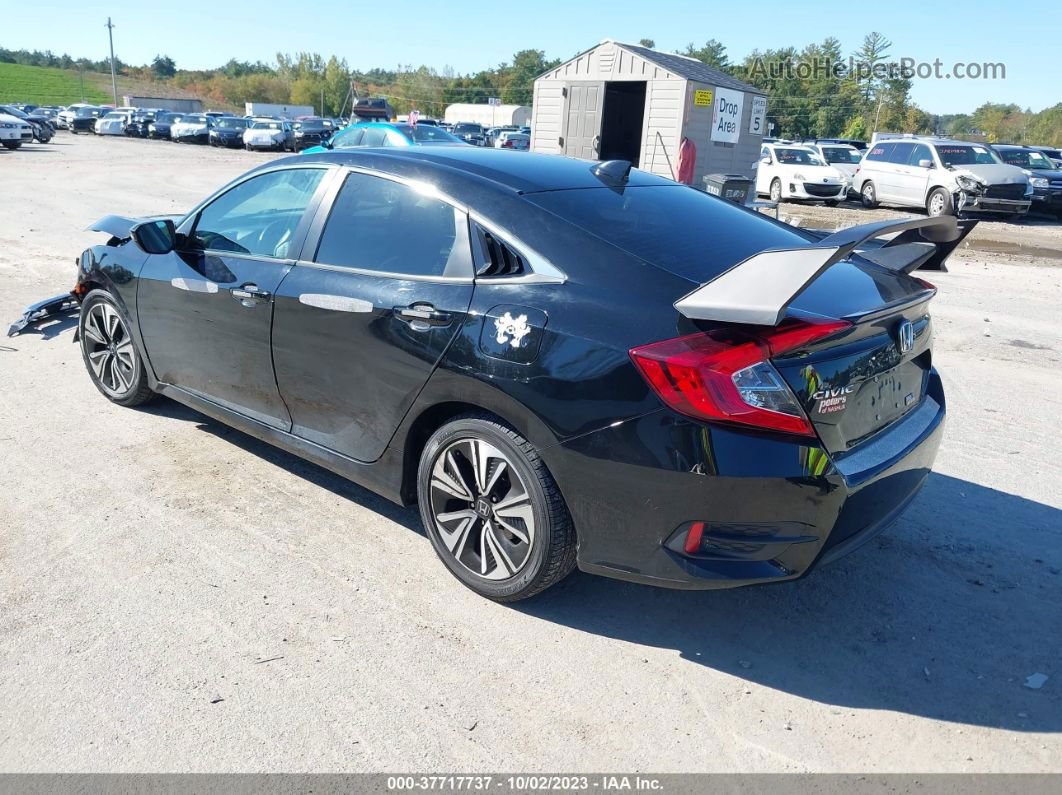 2016 Honda Civic Ex-l Black vin: 19XFC1F78GE028156