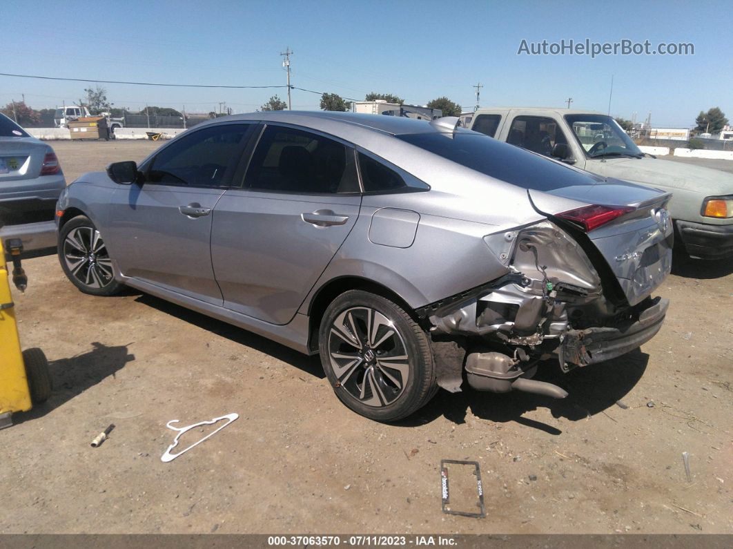 2016 Honda Civic Sedan Ex-l Silver vin: 19XFC1F78GE038766