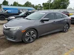 2017 Honda Civic Exl Gray vin: 19XFC1F78HE025260