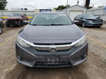 2017 Honda Civic Exl Gray vin: 19XFC1F78HE025260