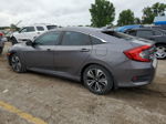 2017 Honda Civic Exl Gray vin: 19XFC1F78HE025260