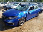 2020 Honda Civic Exl Blue vin: 19XFC1F78LE022917