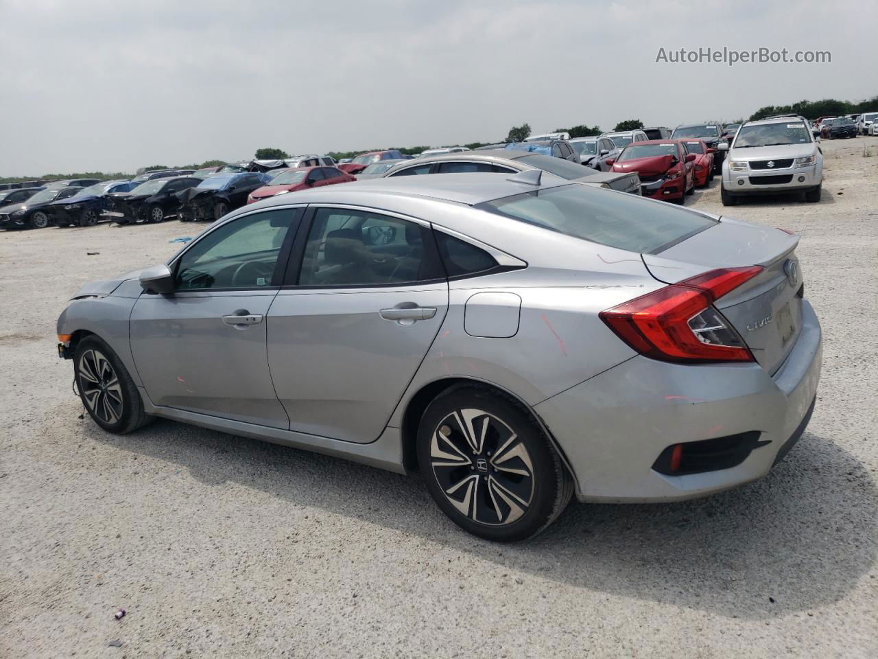 2016 Honda Civic Exl Серебряный vin: 19XFC1F79GE023211