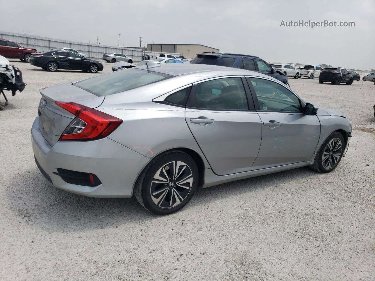 2016 Honda Civic Exl Серебряный vin: 19XFC1F79GE023211