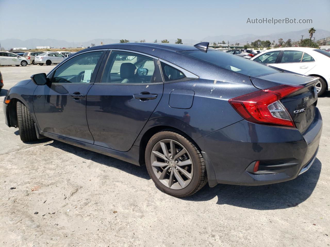 2019 Honda Civic Exl Gray vin: 19XFC1F79KE202972