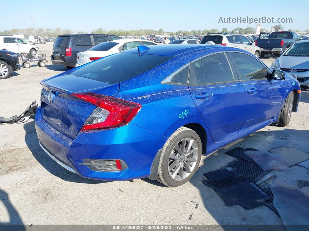 2020 Honda Civic Sedan Ex-l Blue vin: 19XFC1F79LE025096