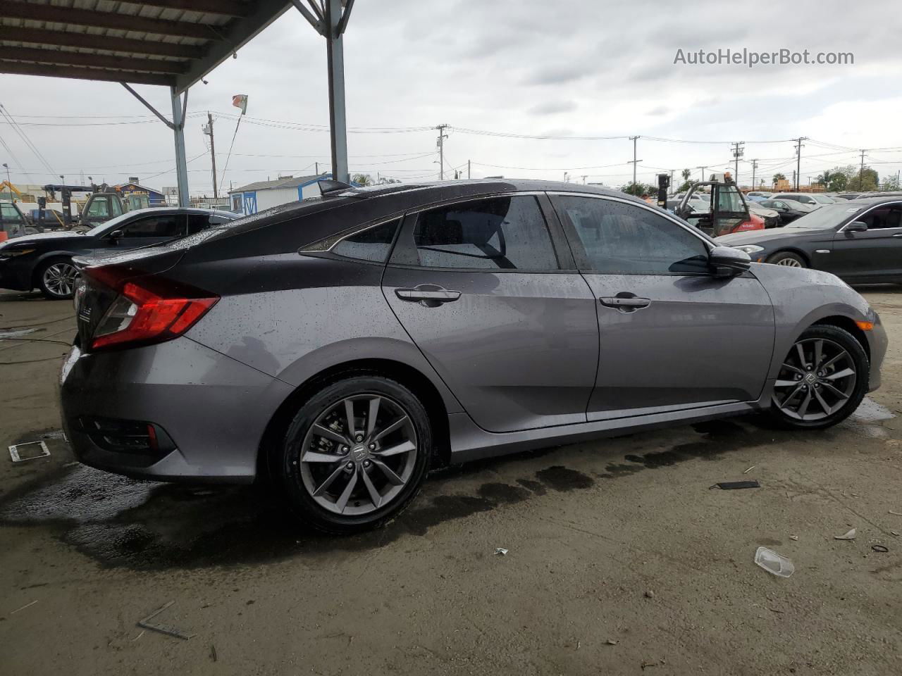 2020 Honda Civic Exl Gray vin: 19XFC1F79LE201726