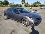 2020 Honda Civic Exl Gray vin: 19XFC1F79LE207395