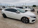 2016 Honda Civic Exl White vin: 19XFC1F7XGE039224