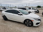 2016 Honda Civic Exl White vin: 19XFC1F7XGE039224