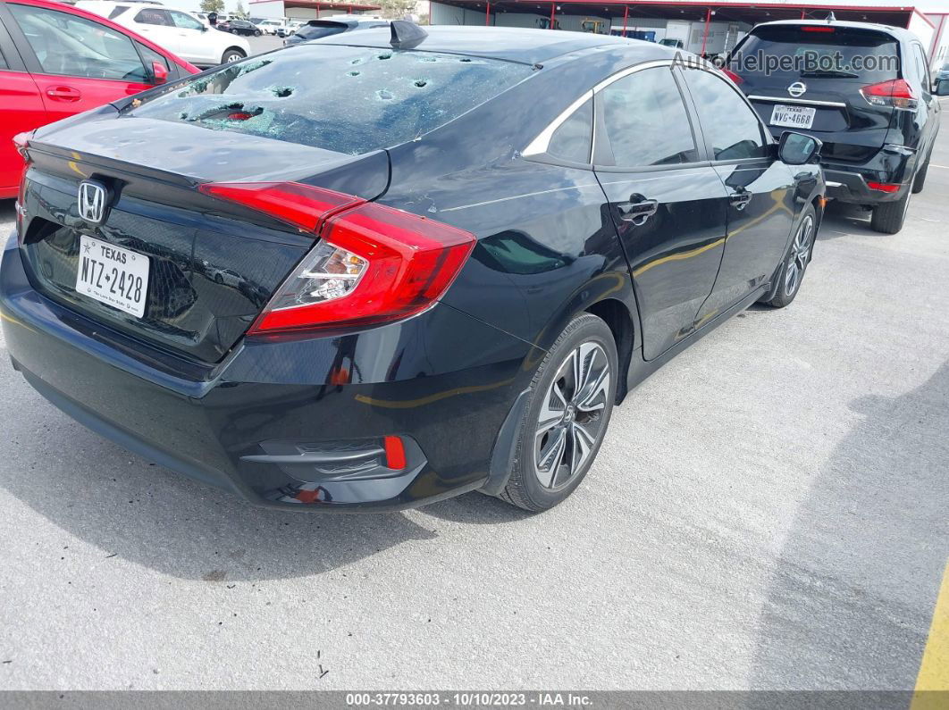 2017 Honda Civic Ex-l Black vin: 19XFC1F7XHE024899