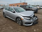 2017 Honda Civic Exl Silver vin: 19XFC1F7XHE025230