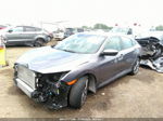 2020 Honda Civic Sedan Ex-l Gray vin: 19XFC1F7XLE010140