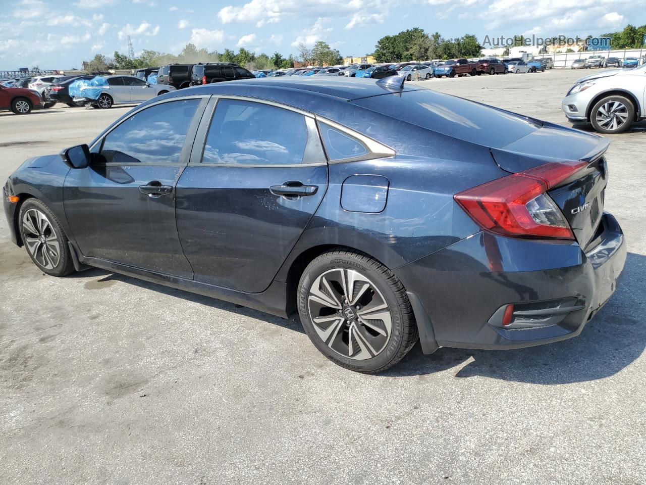 2016 Honda Civic Ex Black vin: 19XFC1F82GE024810