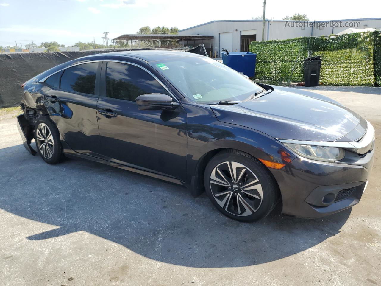 2016 Honda Civic Ex Black vin: 19XFC1F82GE024810