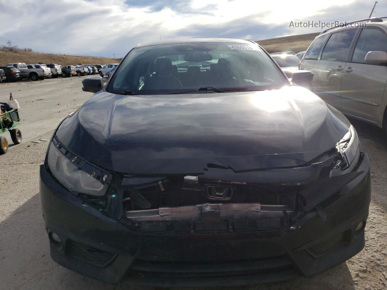 2016 Honda Civic Ex Black vin: 19XFC1F83GE019678