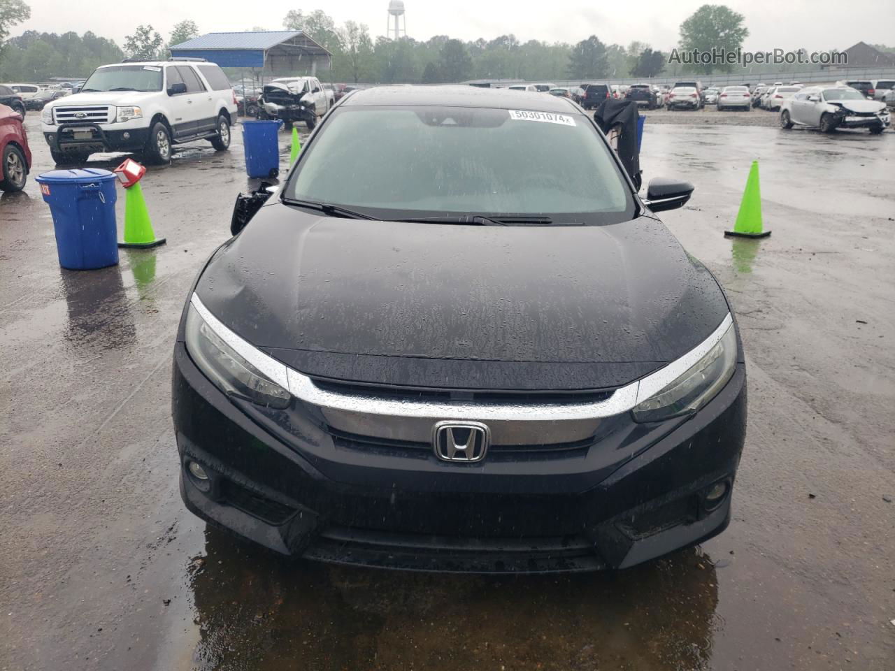 2017 Honda Civic Touring Black vin: 19XFC1F90HE031037