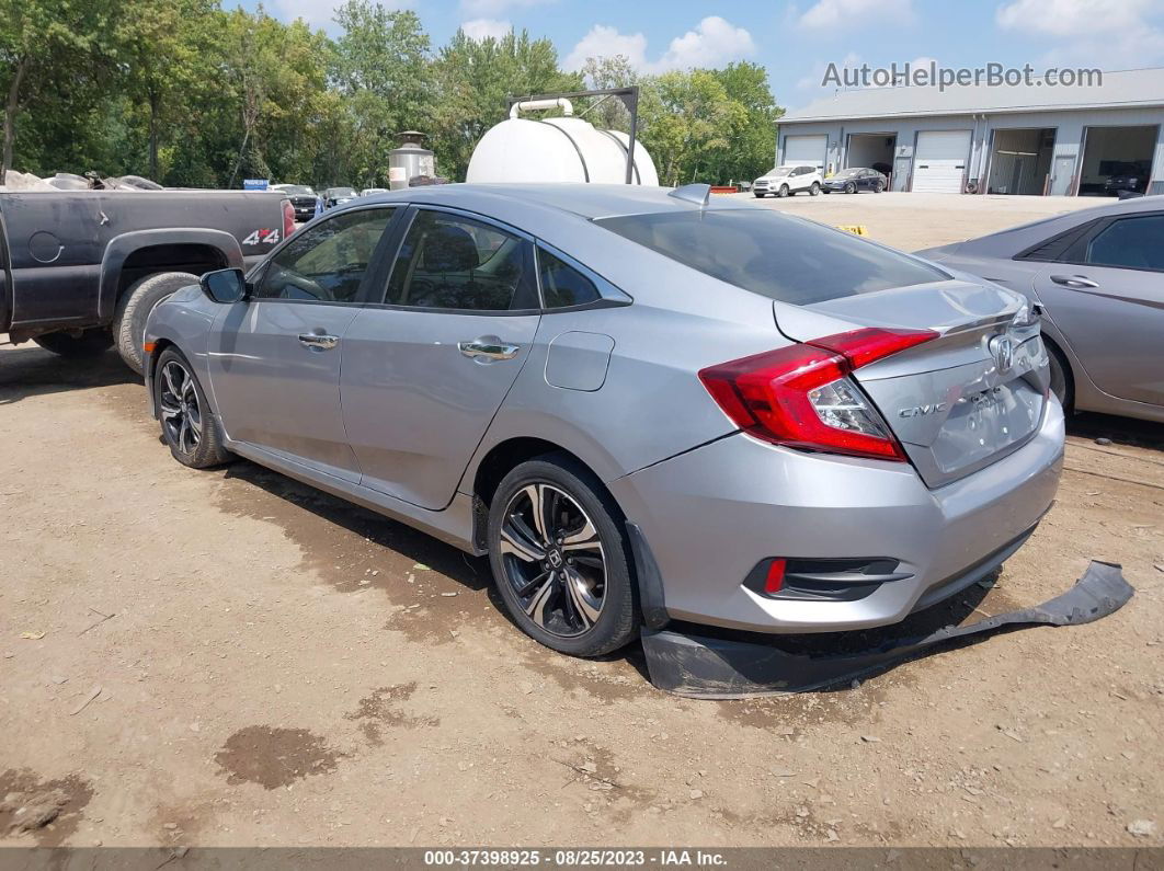 2017 Honda Civic Sedan Touring Silver vin: 19XFC1F91HE005921