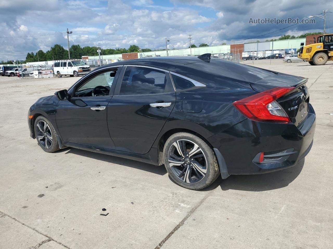 2017 Honda Civic Touring Black vin: 19XFC1F91HE012464