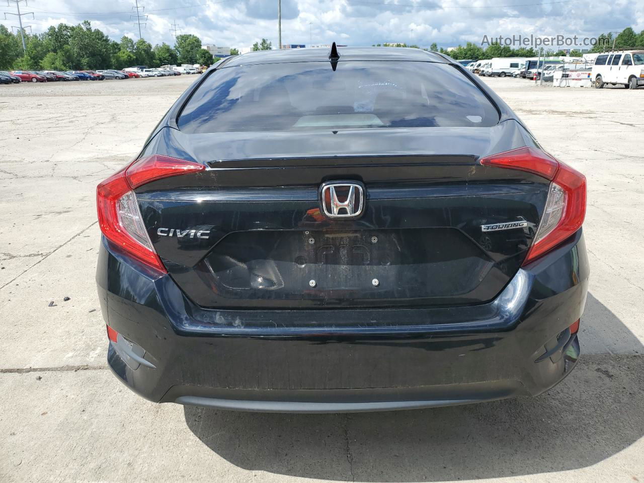 2017 Honda Civic Touring Black vin: 19XFC1F91HE012464