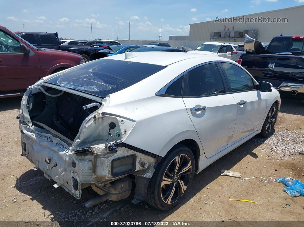 2017 Honda Civic Sedan Touring White vin: 19XFC1F91HE020886