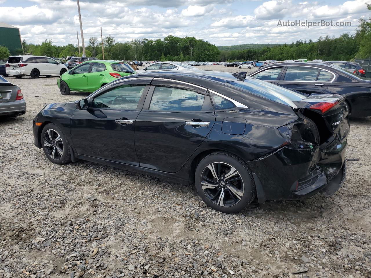 2017 Honda Civic Touring Black vin: 19XFC1F91HE212518