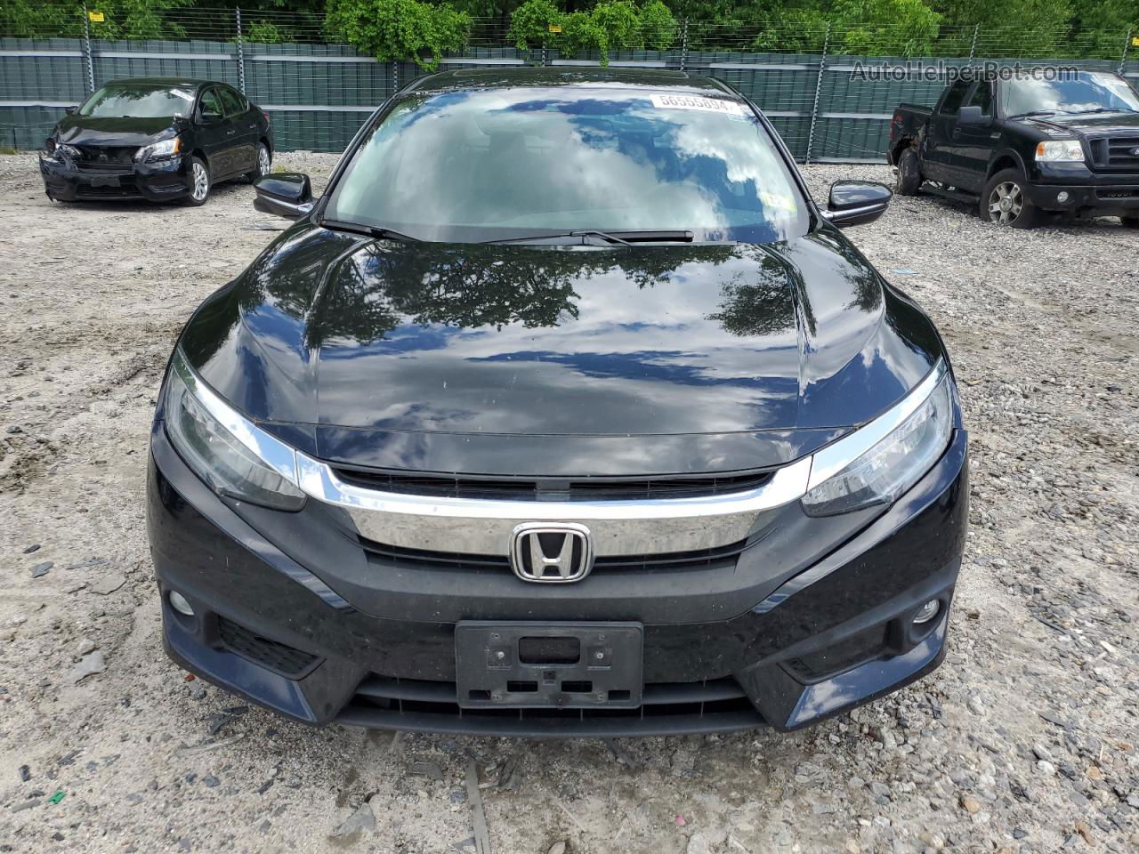 2017 Honda Civic Touring Black vin: 19XFC1F91HE212518