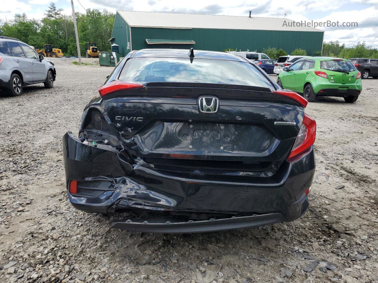 2017 Honda Civic Touring Black vin: 19XFC1F91HE212518