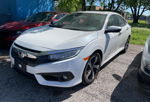 2017 Honda Civic Touring White vin: 19XFC1F92HE027166