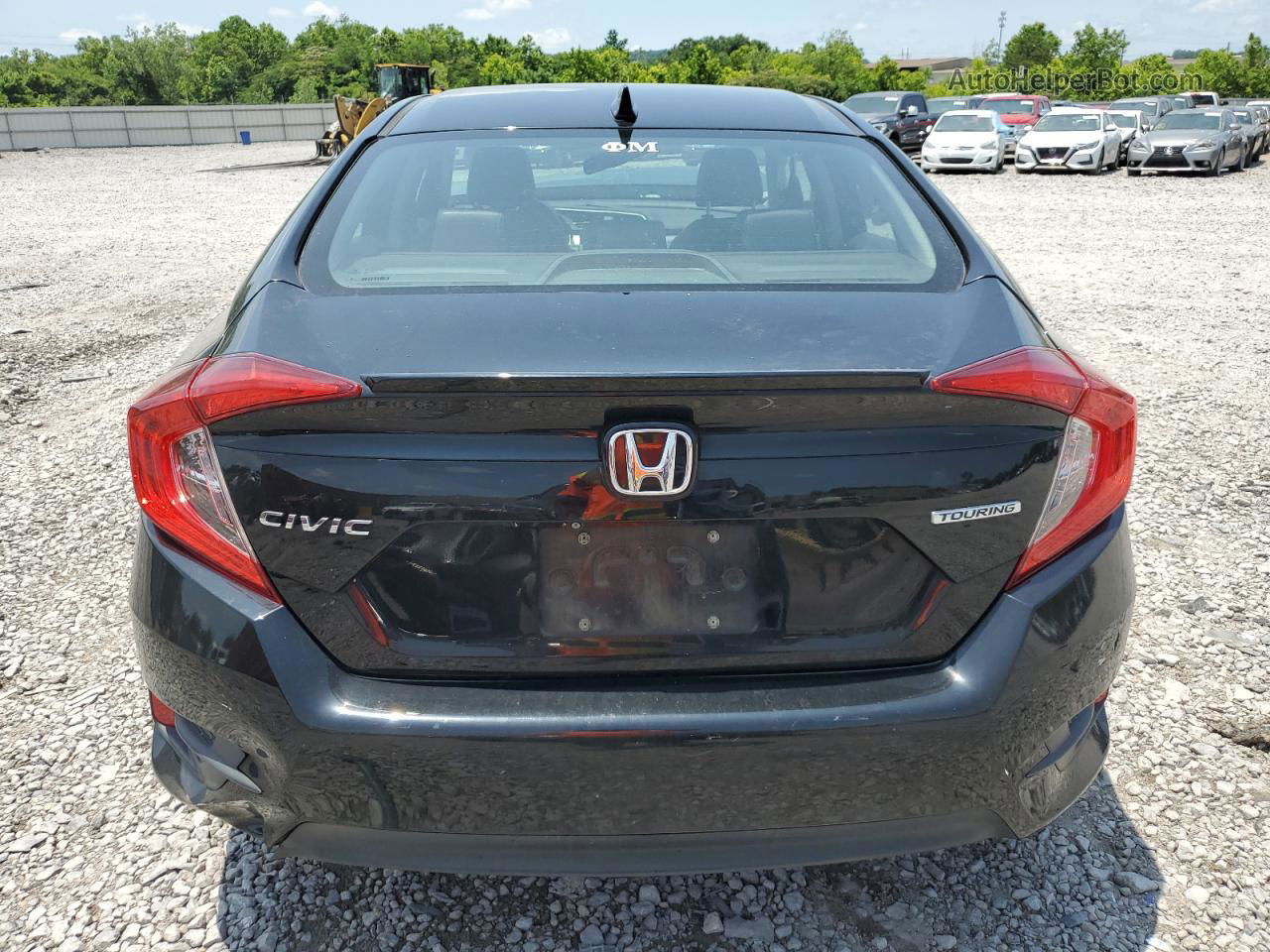 2016 Honda Civic Touring Черный vin: 19XFC1F93GE024145