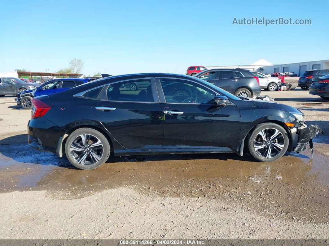 2016 Honda Civic Touring Черный vin: 19XFC1F95GE036698