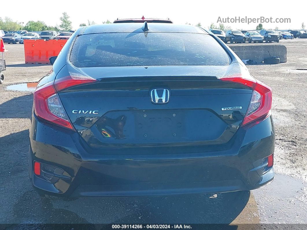 2016 Honda Civic Touring Черный vin: 19XFC1F95GE036698