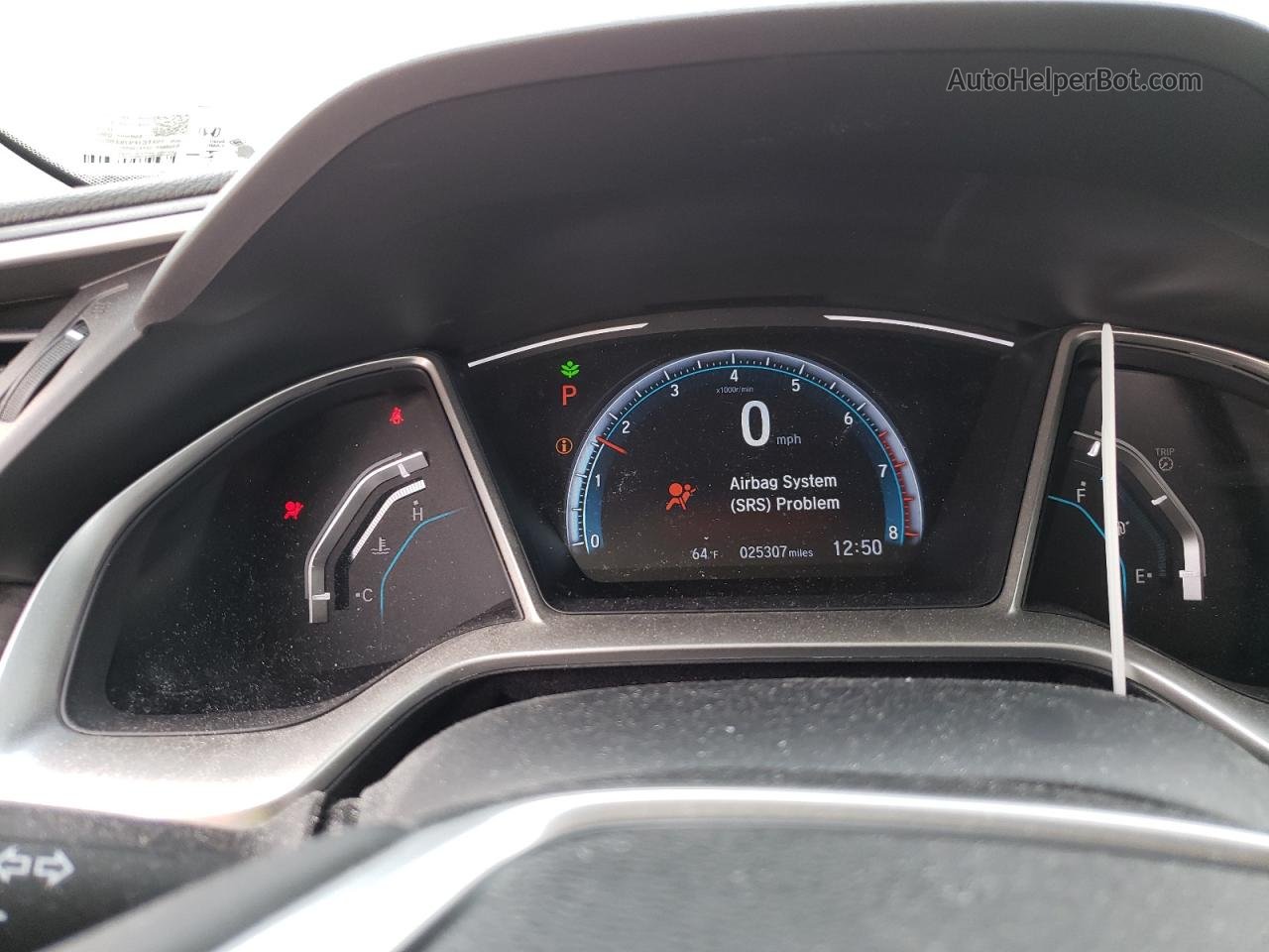 2019 Honda Civic Touring Угольный vin: 19XFC1F97KE002819