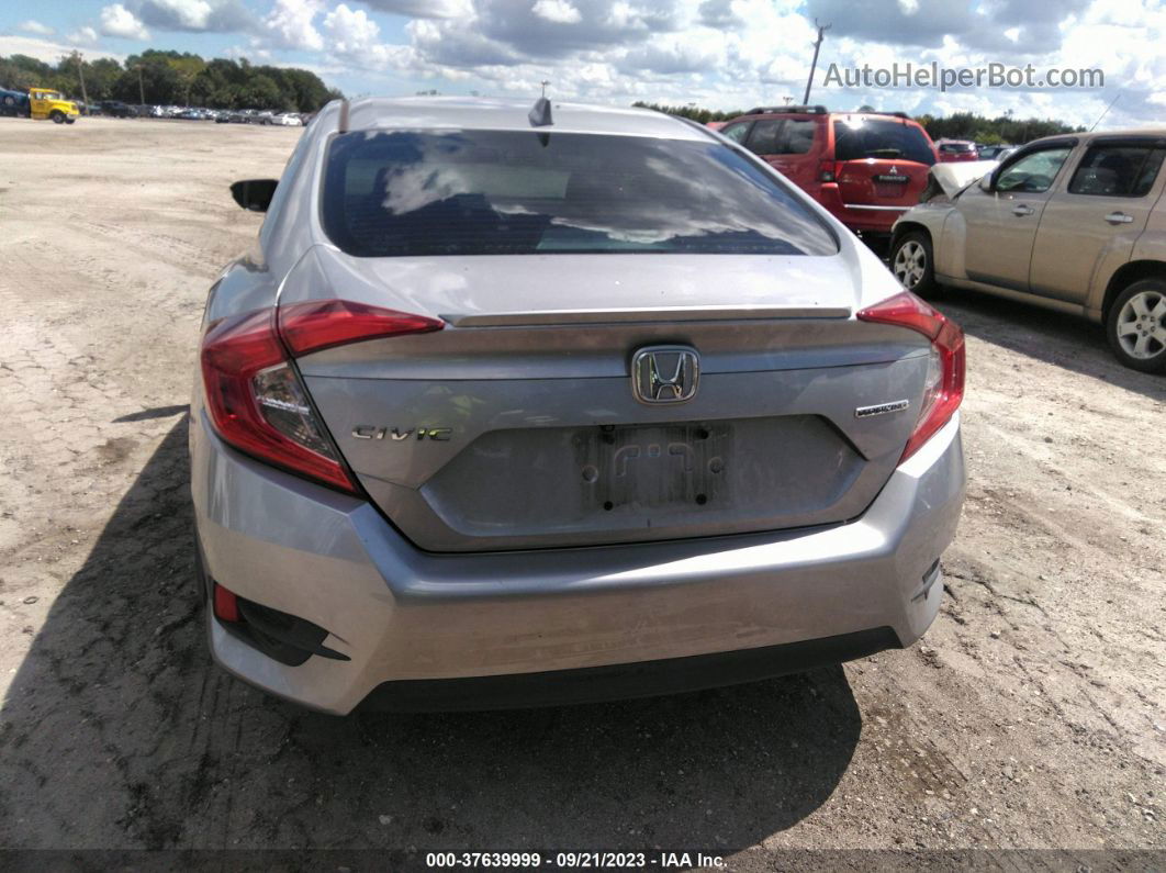 2016 Honda Civic Sedan Touring Silver vin: 19XFC1F99GE022173