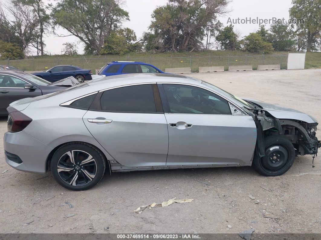 2016 Honda Civic Sedan Touring Silver vin: 19XFC1F9XGE025874