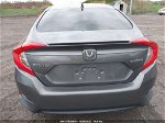 2017 Honda Civic Touring Gray vin: 19XFC1F9XHE214767