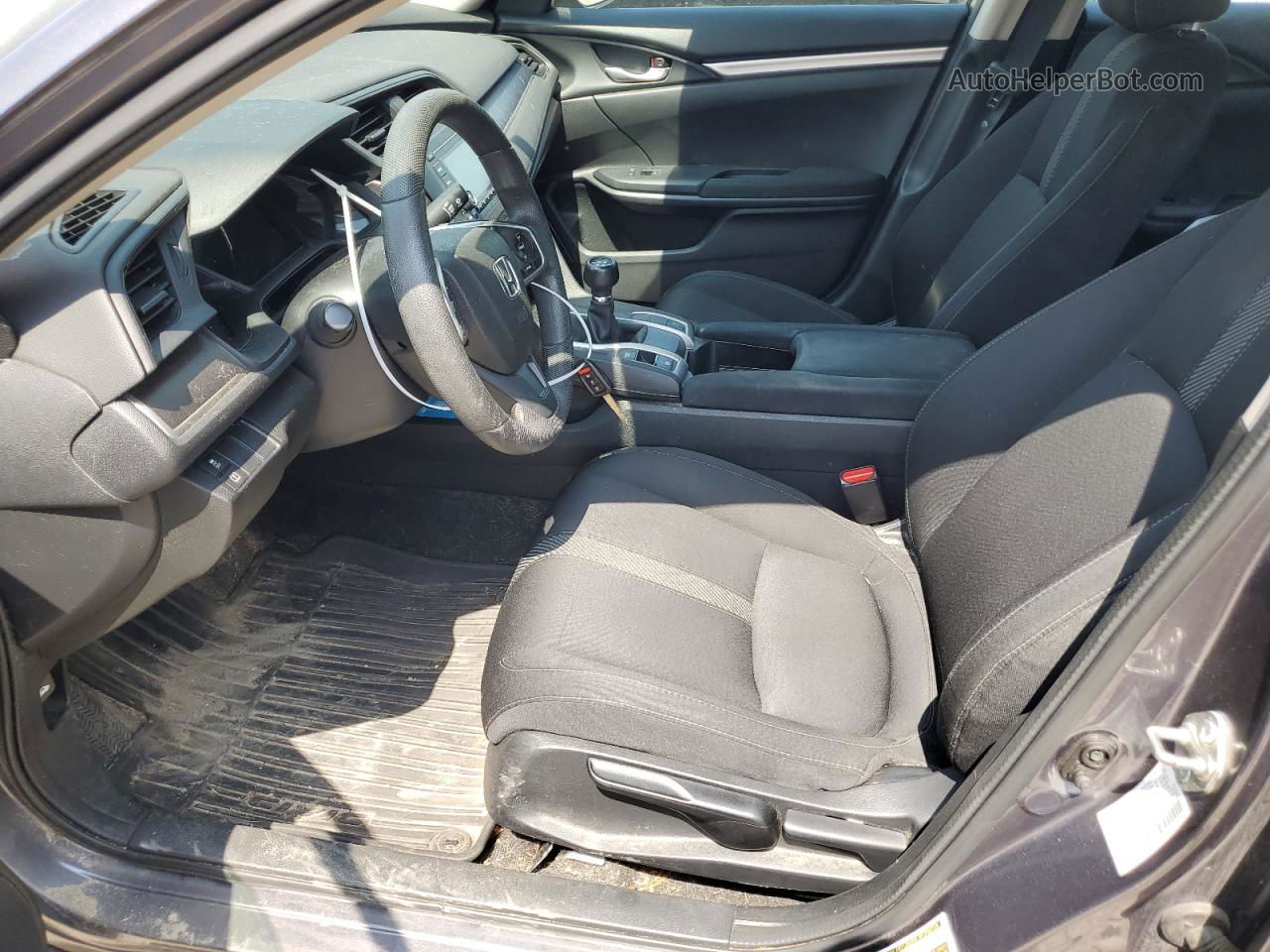 2016 Honda Civic Lx Gray vin: 19XFC2E58GE022931